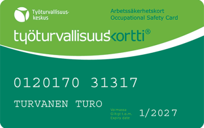 Työturvallisuuskortti